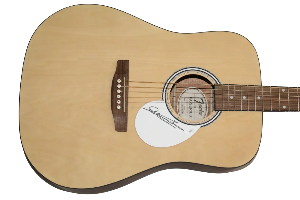 Cliff Williams — Cliff Williams AC/DC ACDC Signed Autograph Fender Acoustic Guitar w/ JSA COA