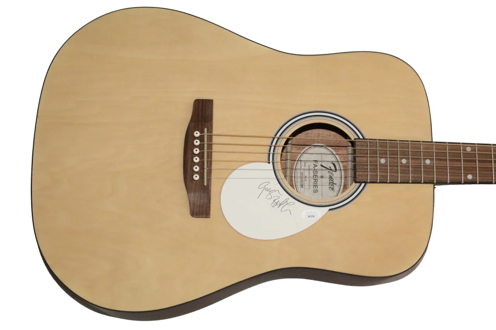 Geezer Butler — Geezer Butler Black Sabbath Signed Autograph Fender Acoustic Guitar w/ JSA COA