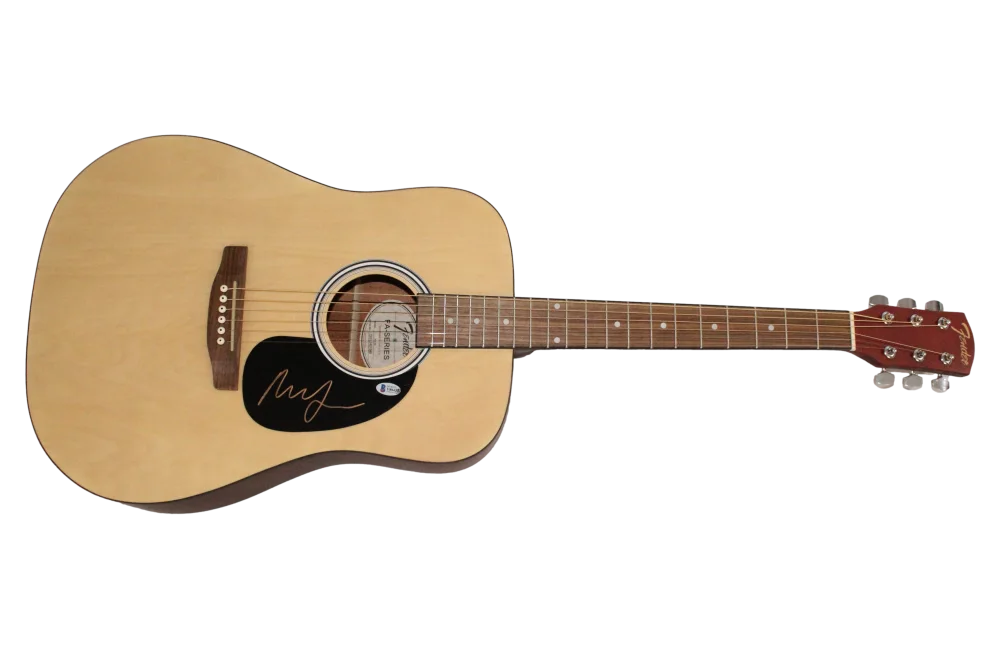 Mike Gordon — Mike Gordon of Phish Signed Autograph Fender Acoustic Guitar w/ Beckett COA, изображение 2