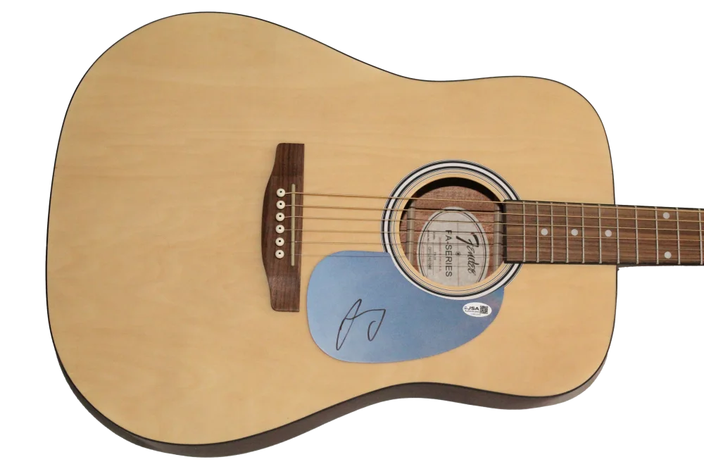 Jonny Buckland — Jonny Buckland Coldplay Signed Autograph Fender Guitar - Mylo Xoloto w/ JSA COA
