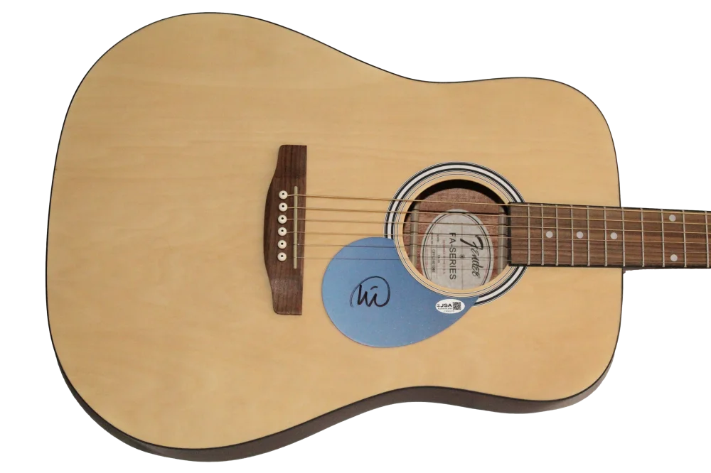 Will Champion — Will Champion Coldplay Signed Autograph Fender Guitar - Mylo Xoloto w/ JSA COA