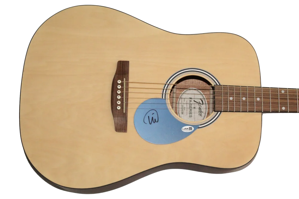 Will Champion — Will Champion Coldplay Signed Autograph Fender Guitar - Viva la Vida w/ JSA COA