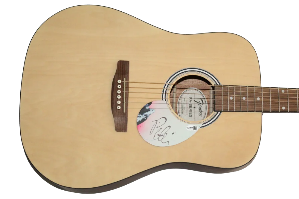 Pete Anspach — Pete Anspach Goose Signed Autograph Fender Acoustic Guitar Dripfield w/ JSA COA