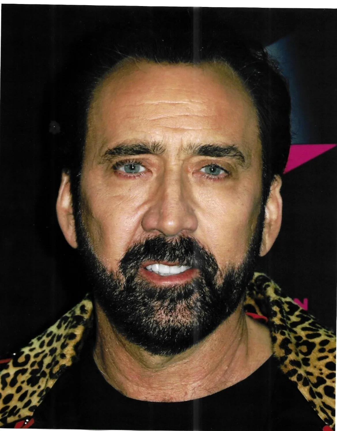 Nicholas Cage signed 4x6 index card, image 2
