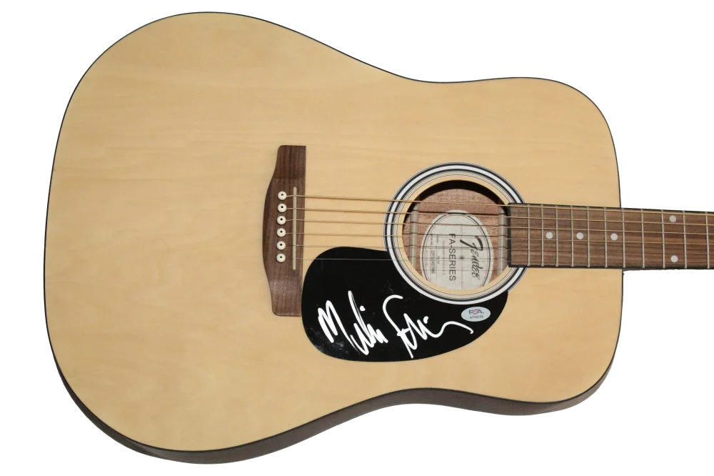 Melissa Etheridge — Melissa Etheridge Signed Autograph Fender Acoustic Guitar - Never Enough PSA COA