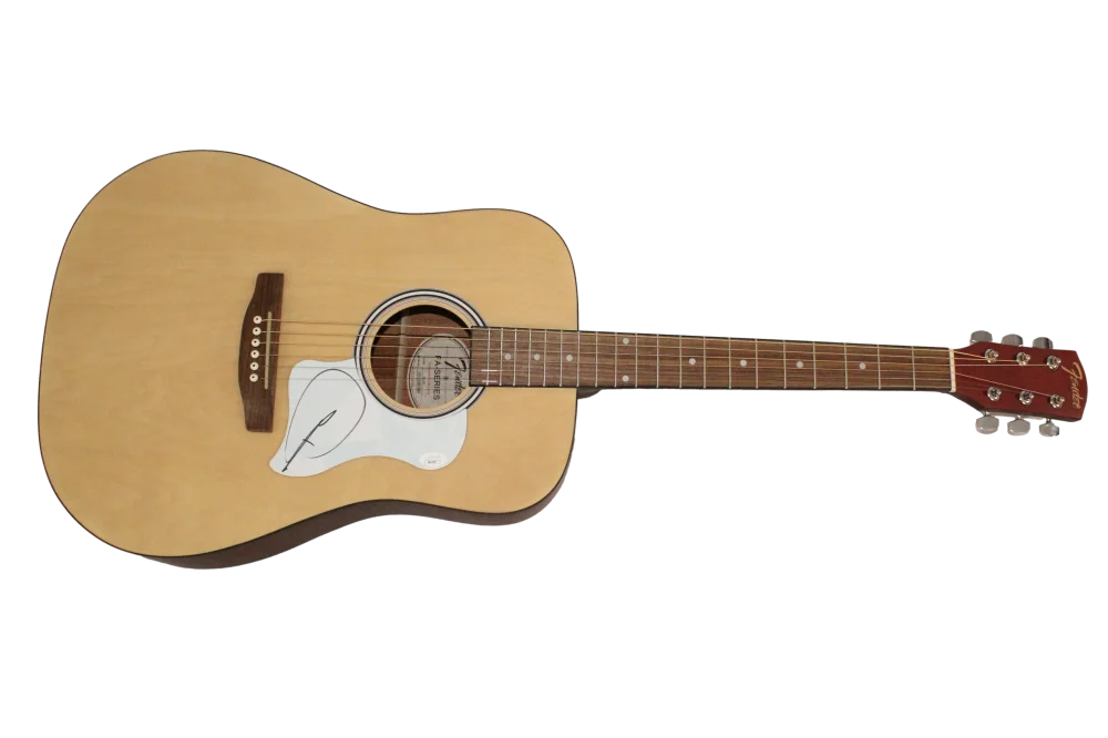 Tom DeLonge — Tom DeLonge Blink-182 Signed Autograph Fender Guitar - Dude Ranch w/ JSA COA, изображение 2