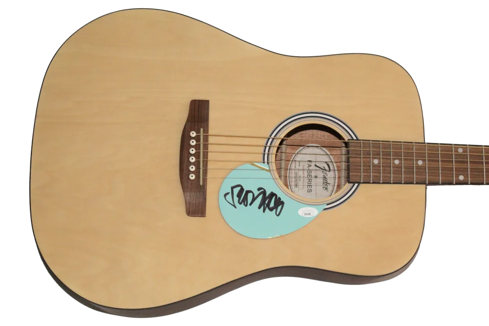 Scott Avett — Scott Avett Brothers Signed Autograph Full Size Fender Acoustic Guitar JSA COA