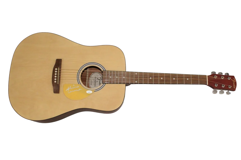 Steven Adams — Steven Adams Broken Family Band Signed Autograph Fender Acoustic Guitar JSA COA, изображение 2