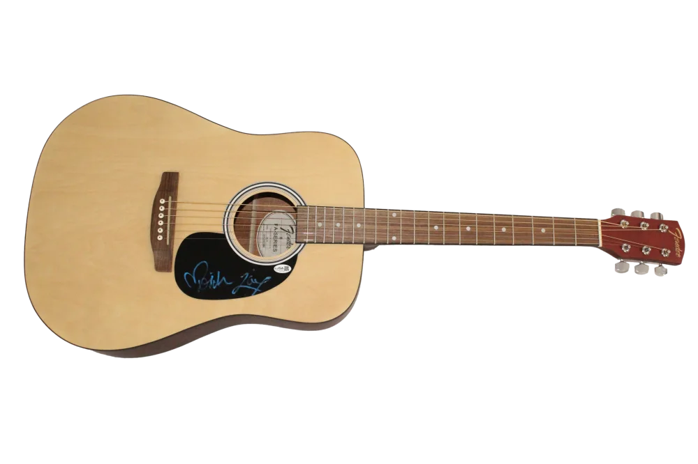 Joel Smallbone, Moriah Smallbone — Joel Smallbone Moriah Smallbone Signed Autograph Fender Acoustic Guitar JSA COA, image 2