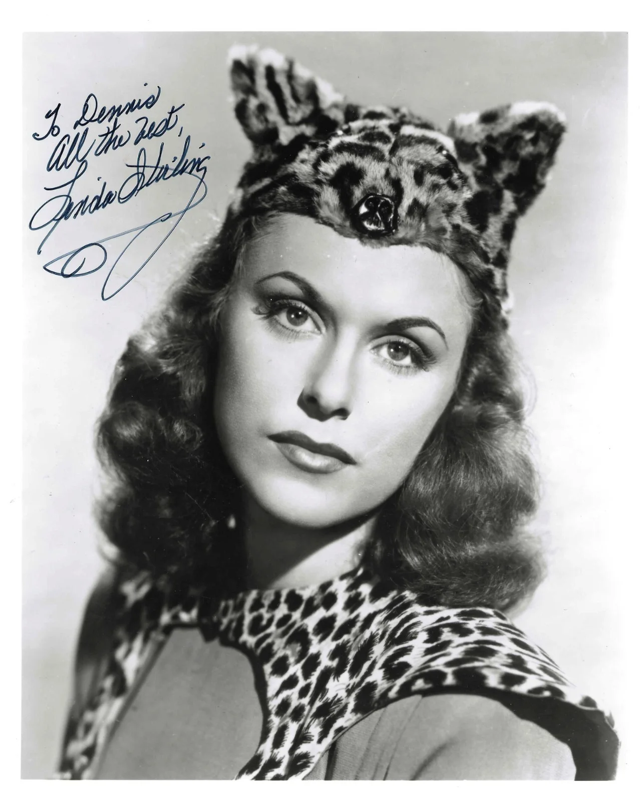 linda sterling — Linda Stirling TIGER WOMAN Signed Vintage 8x10 with UACC coa Zorro's Black Whip