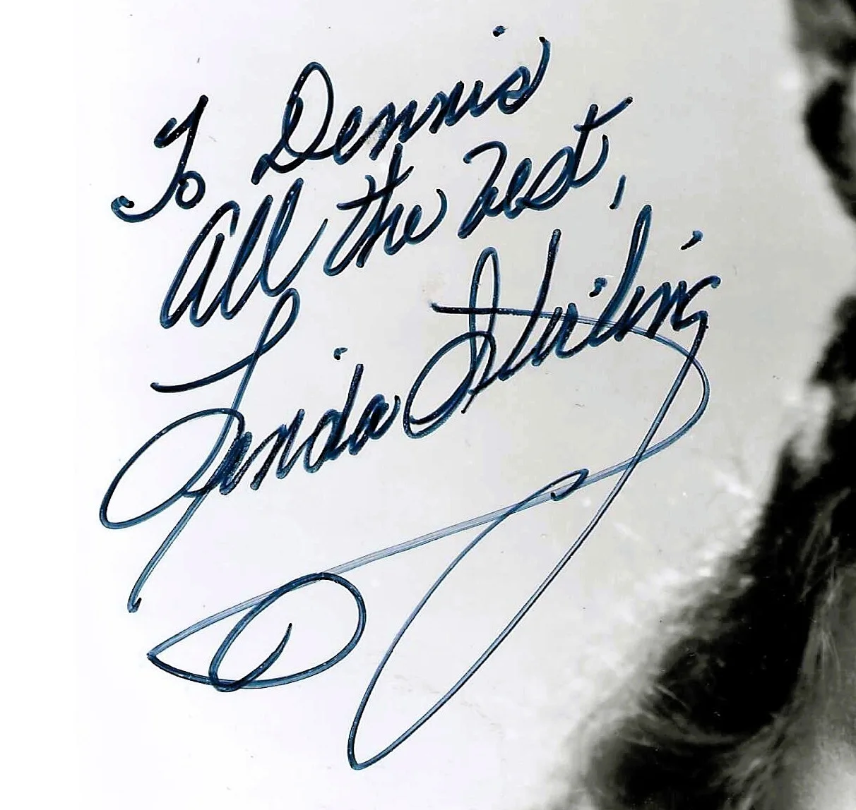 linda sterling — Linda Stirling TIGER WOMAN Signed Vintage 8x10 with UACC coa Zorro's Black Whip, изображение 2