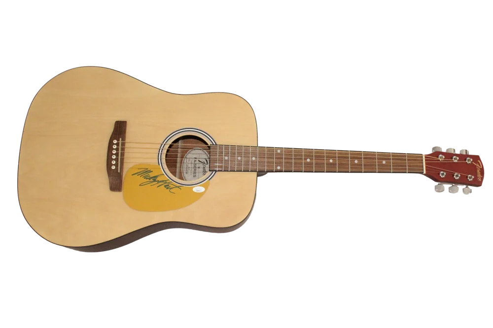 Mickey Hart — Mickey Hart Grateful Dead Signed Autograph Fender Acoustic Guitar w/ JSA COA, изображение 2