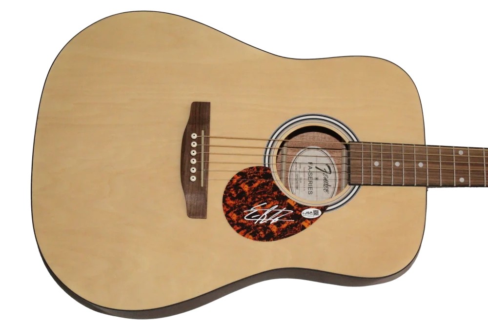 Eric Rachmany — Eric Rachmany Rebelution Signed Autograph Fender Guitar - Peace of Mind JSA COA