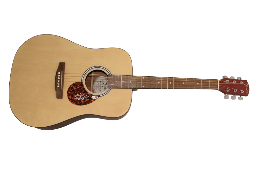 Eric Rachmany — Eric Rachmany Rebelution Signed Autograph Fender Guitar - Peace of Mind JSA COA, изображение 2