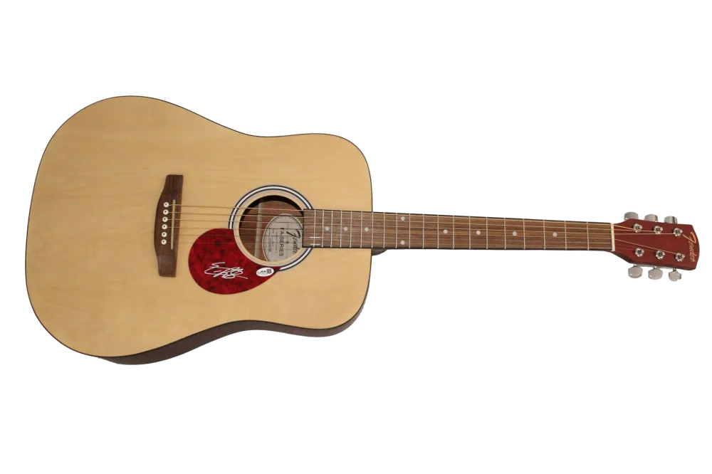 Eric Rachmany — Eric Rachmany Rebelution Signed Autograph Fender Guitar - Free Rein w/ JSA COA, image 2