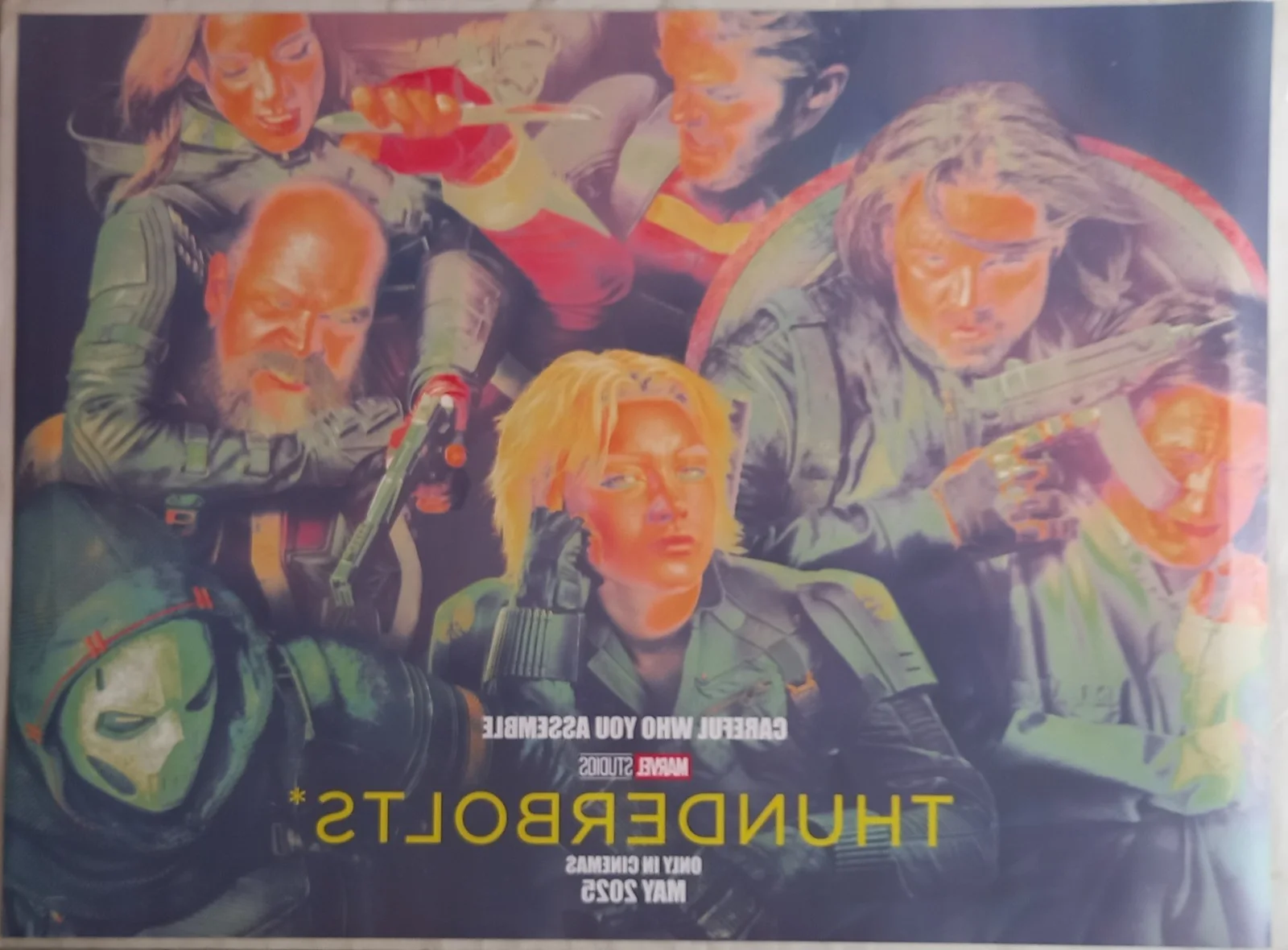 Thunderbolts (2025) D/S UK Quad Poster, Florence Pugh - Marvel, image 2