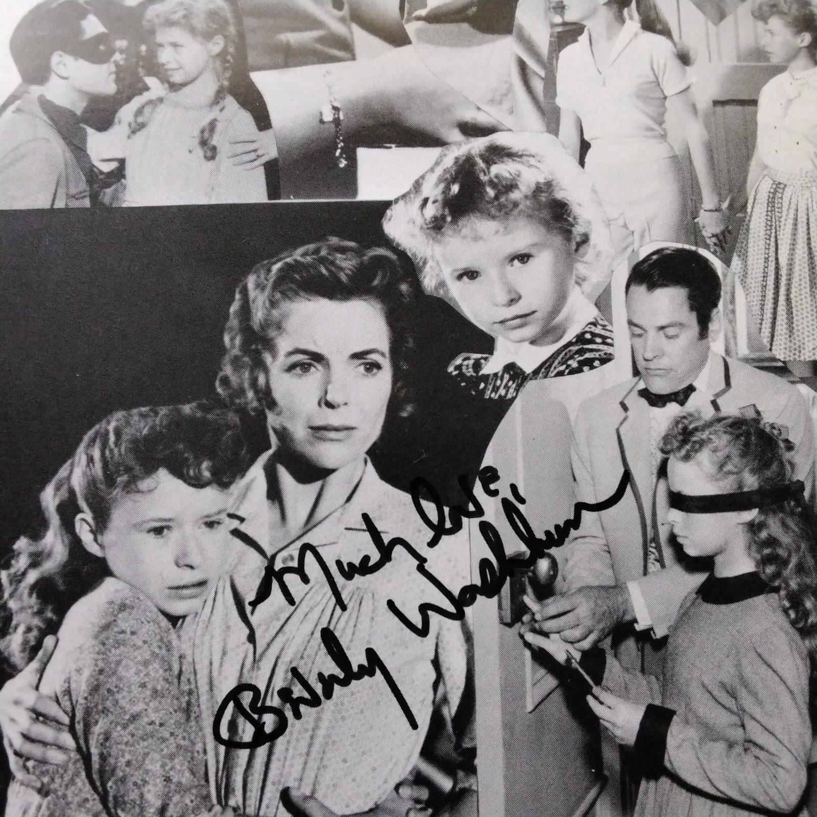 Beverly Washburn SIGNED Photo Movie TV Child Actress Old Yeller Superman Shane, изображение 3
