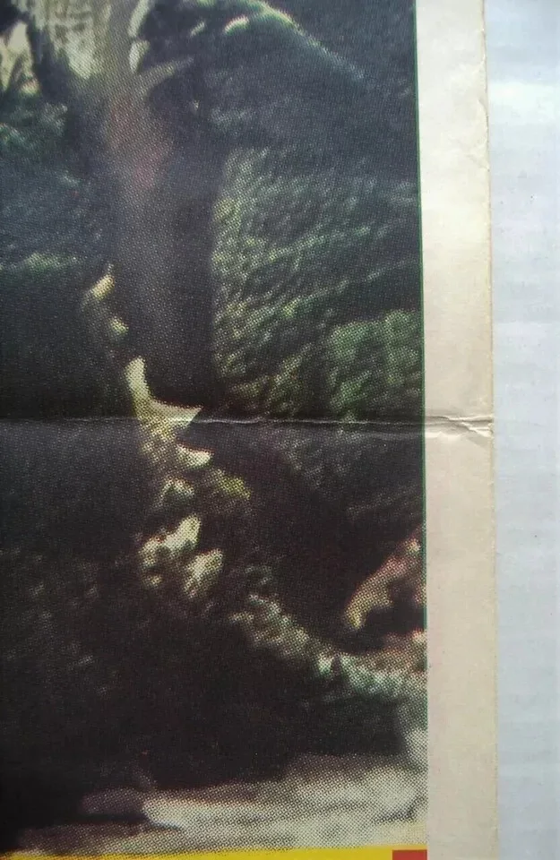 Destroy All Monsters Original Turkish 1-sheet poster (1968) - Ishirô Honda, изображение 2