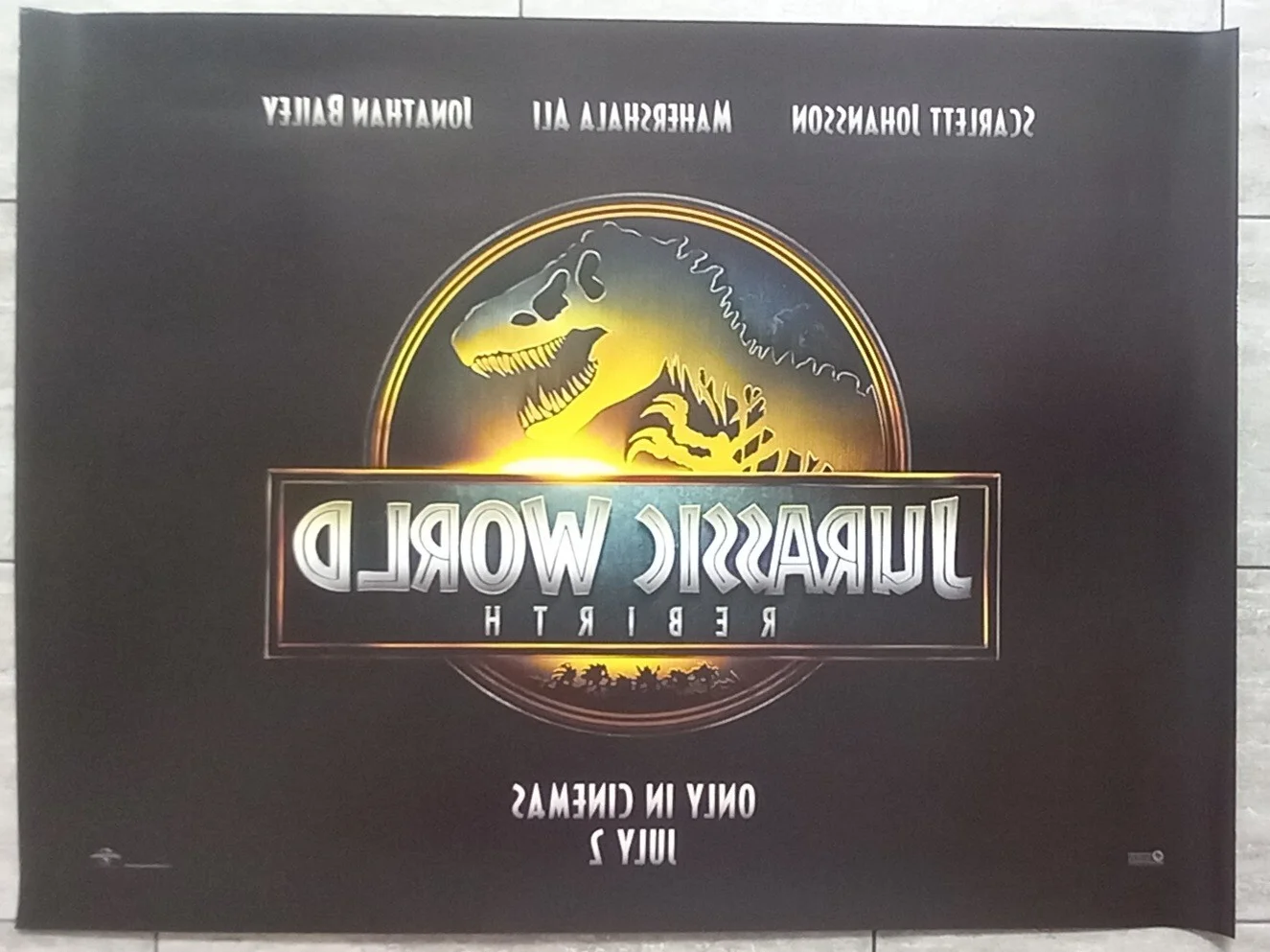 Jurassic World: Rebirth (2025) D/S Advance UK Quad Poster, Scarlett Johansson, изображение 2