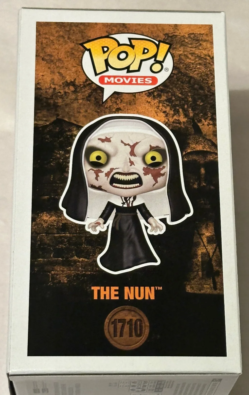 Bonnie Aarons — Bonnie Aarons Signed & Inscribed The Nun Funko Pop with Beckett Witnessed COA, изображение 5