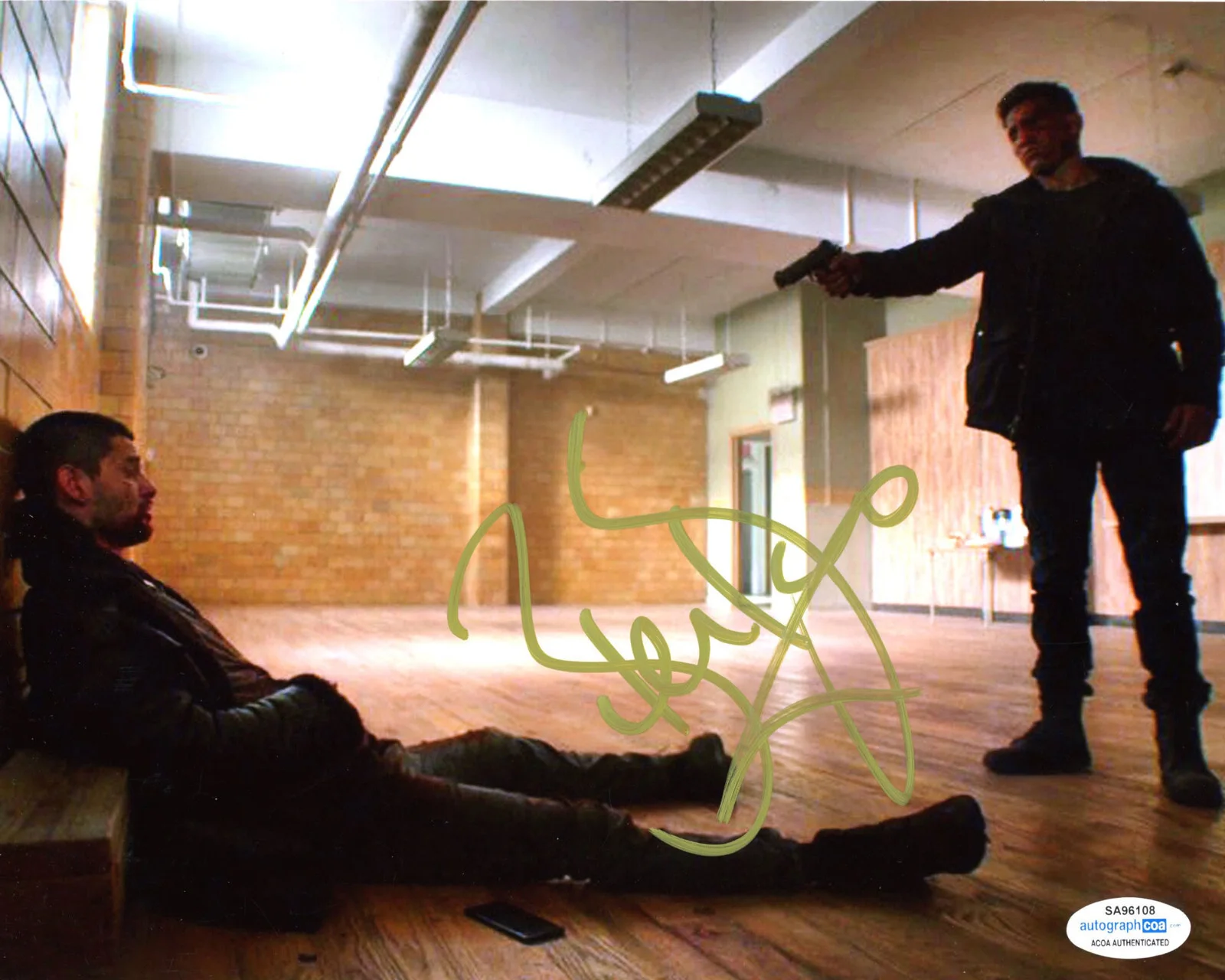 BEN BARNES — Ben Barnes signed "THE PUNISHER" 8x10 Photo Autographed u PROOF Billy Dead ACOA, изображение 3