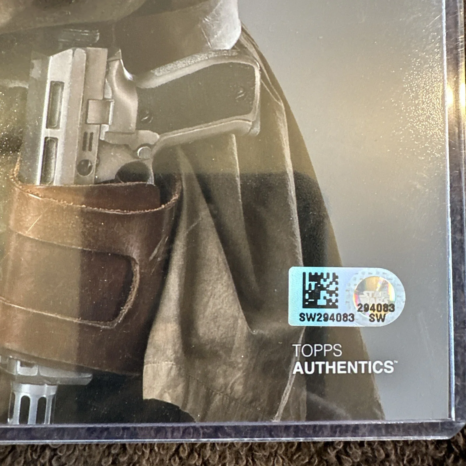 Topps Star Wars Authentics Signed 11x14 Dominic Monaghan Auto, image 3
