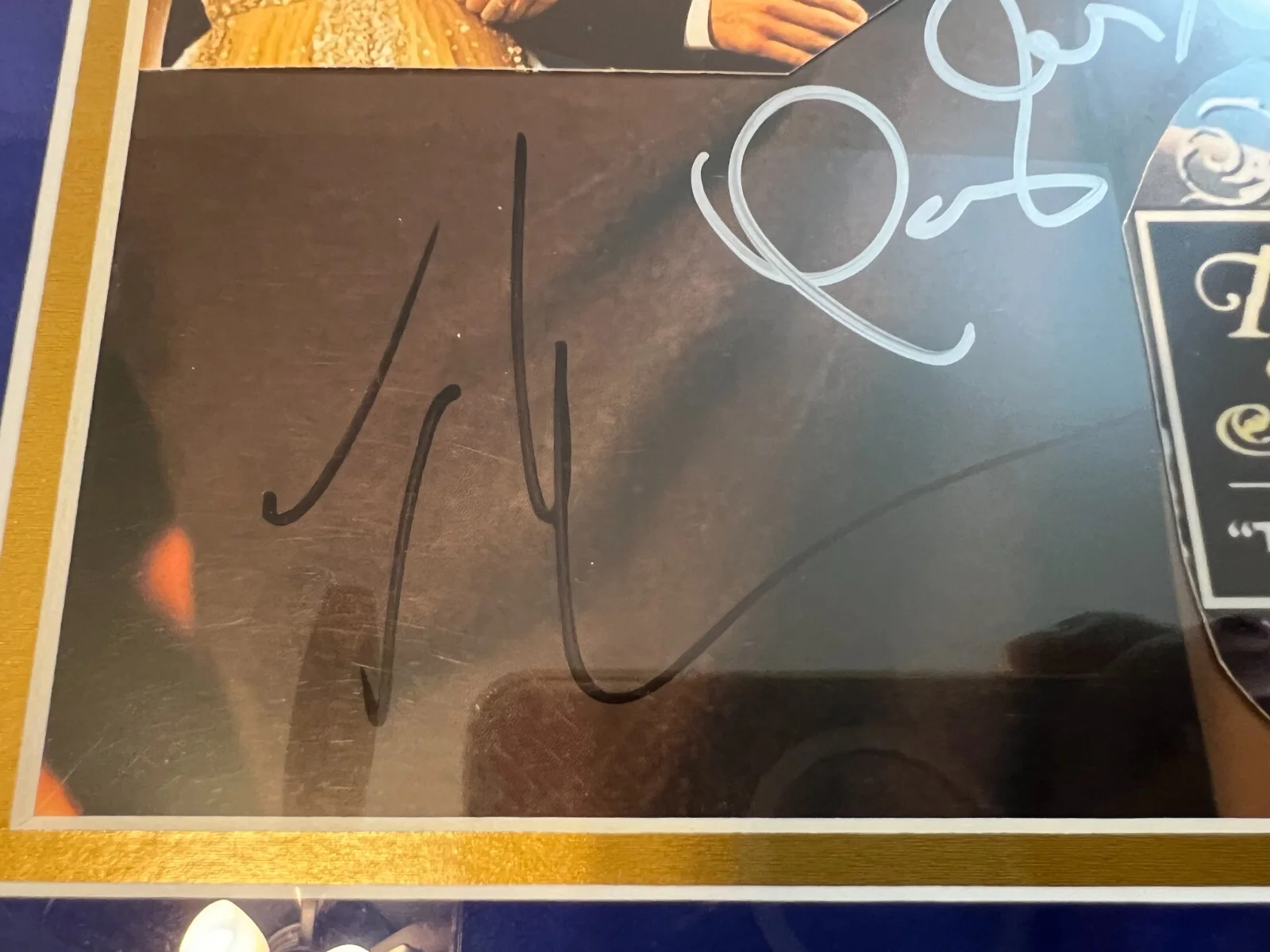 Taylor Swift/Tim McGraw Dual-Signed Autograph 12x17 Debut Framed Photo JSA COA, изображение 5