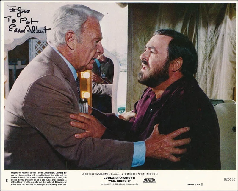 Eddie Albert — EDDIE ALBERT - INSCRIBED PRINTED PHOTOGRAPH SIGNED IN INK