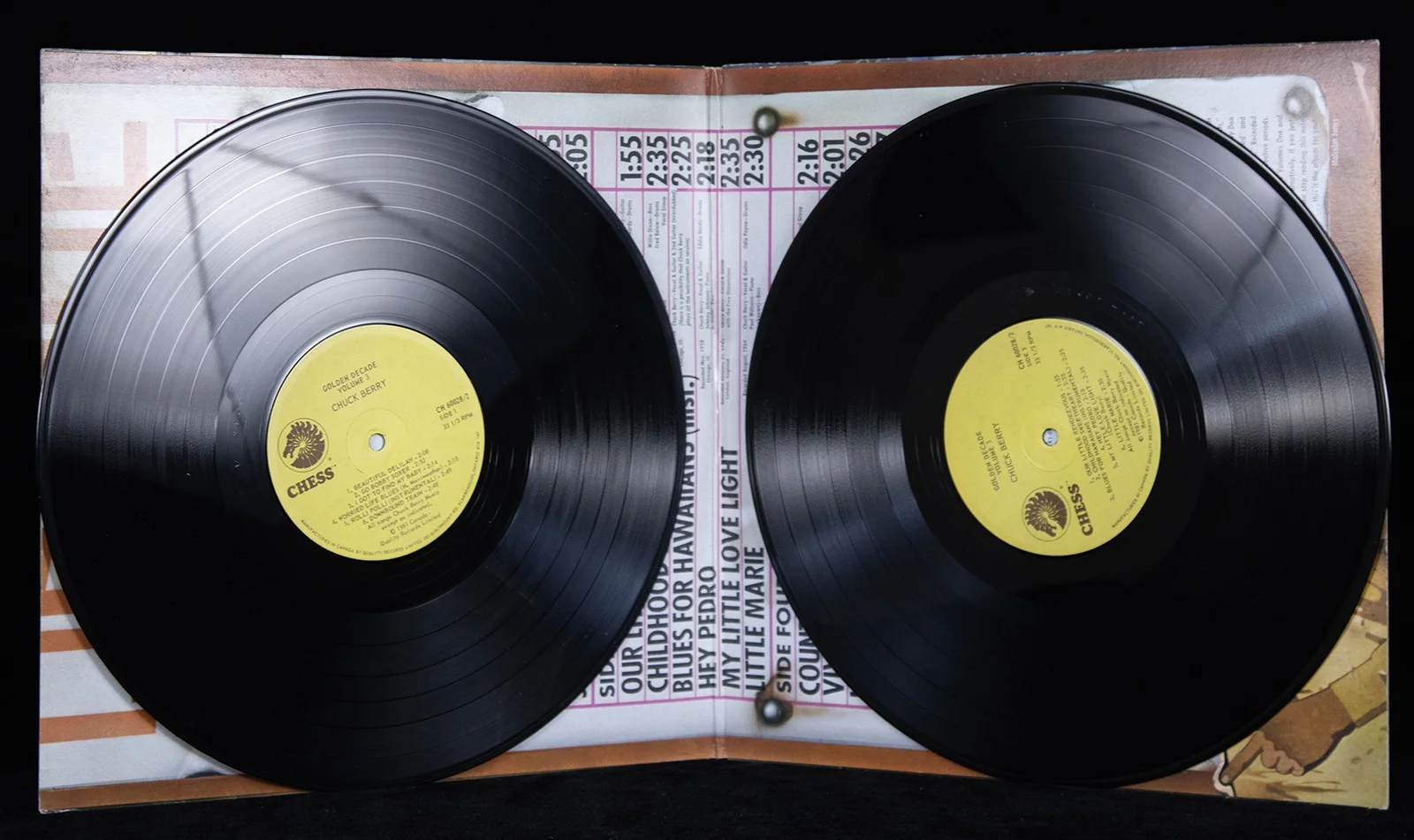 Chuck Berry — CHUCK BERRY - RECORD ALBUM COVER SIGNED, image 5