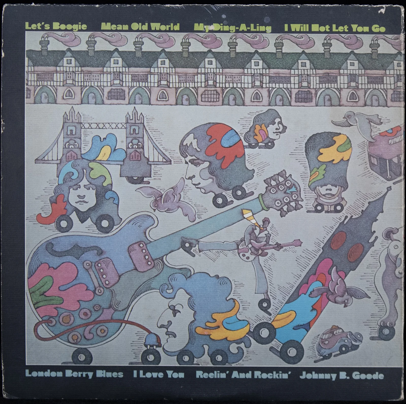Chuck Berry — CHUCK BERRY - RECORD ALBUM COVER SIGNED, image 4