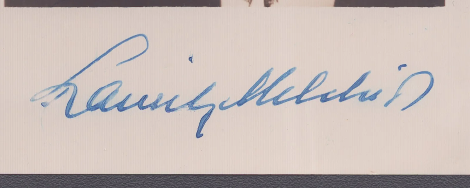 Lauritz Melchior — LAURITZ MELCHIOR - AUTOGRAPHED SIGNED PHOTOGRAPH, image 2