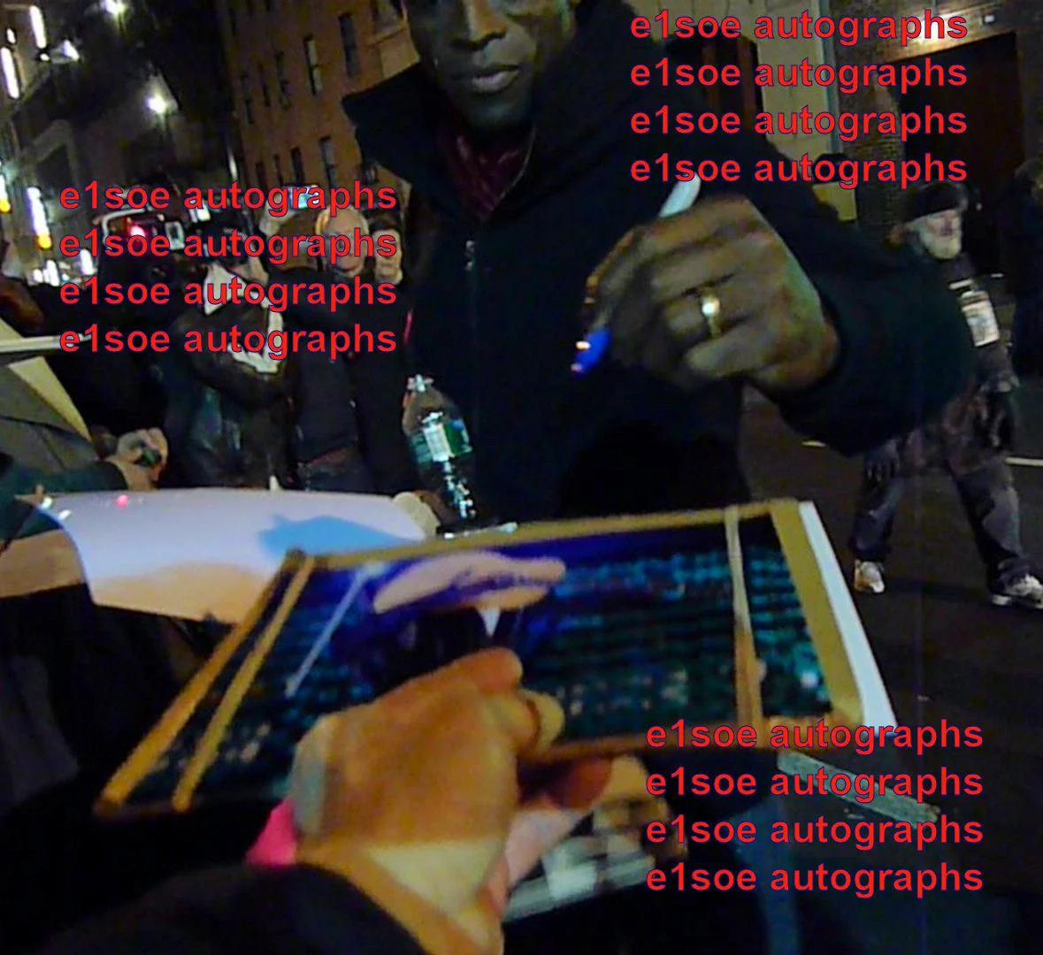 Seal signed 8x10 photo IP Exact Proof - Singer, Musician, Kiss From A Rose, Soul, изображение 4