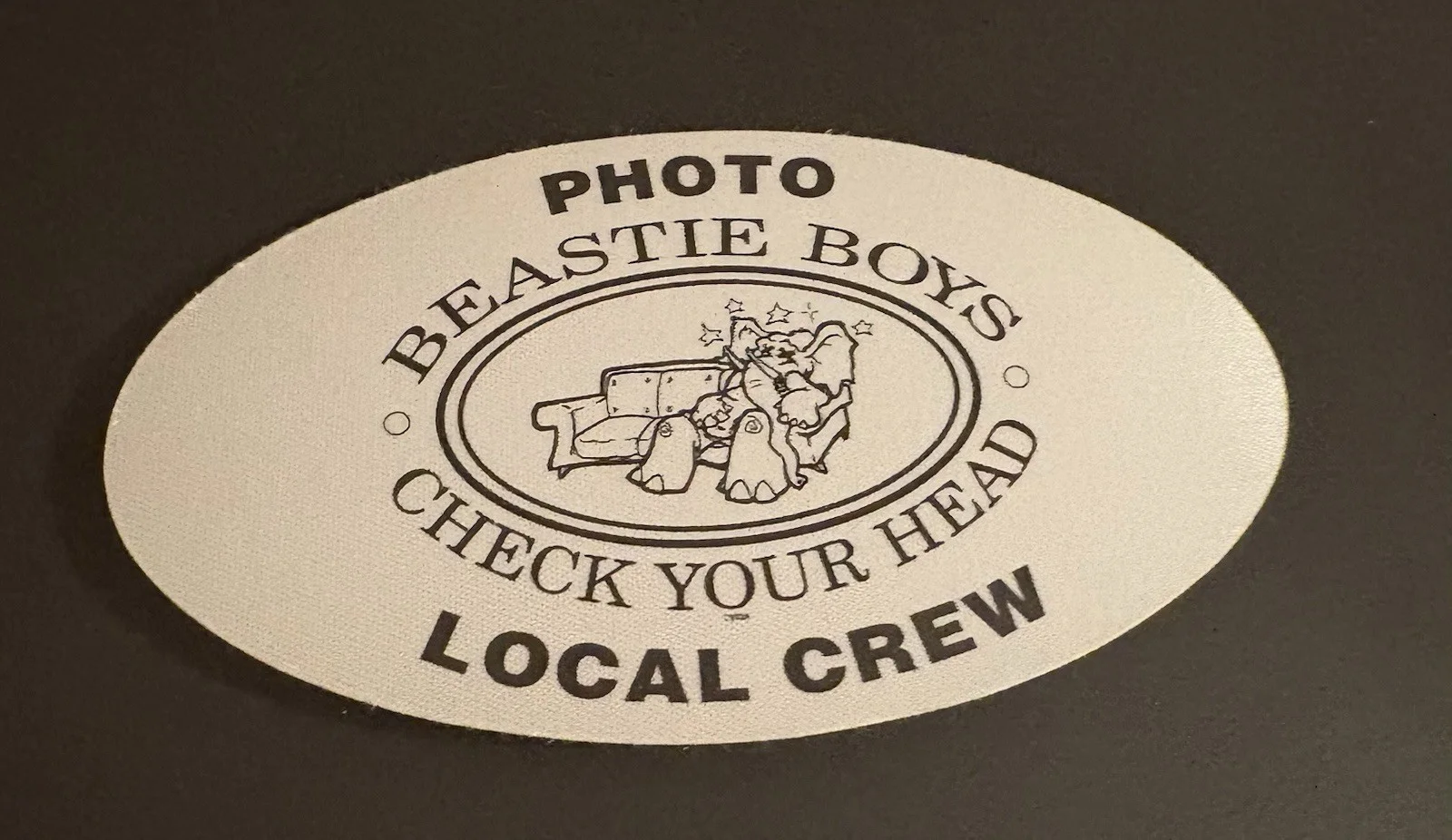 Beastie Boys Rare Framed Signed Pass Photo Check Your Head CD MCA Adrock Mike D, изображение 5