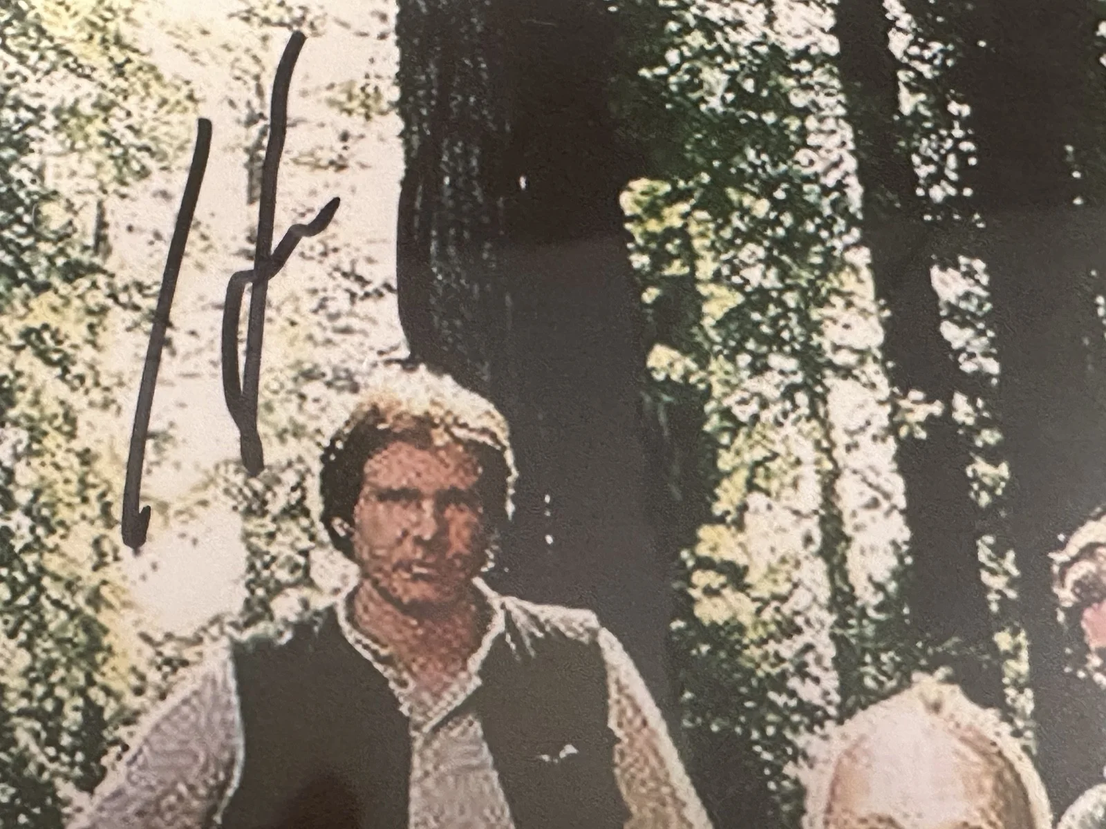 STAR WARS SIGNED CAST 8x10 PHOTO - HAMILL, FORD, MAYHEW, & BAKER - AUTHENTICATED, изображение 2