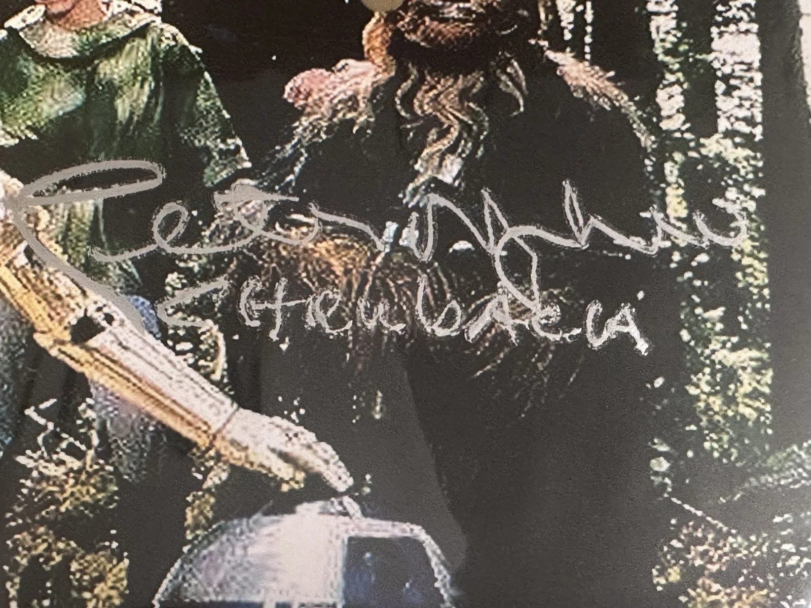 STAR WARS SIGNED CAST 8x10 PHOTO - HAMILL, FORD, MAYHEW, & BAKER - AUTHENTICATED, изображение 4