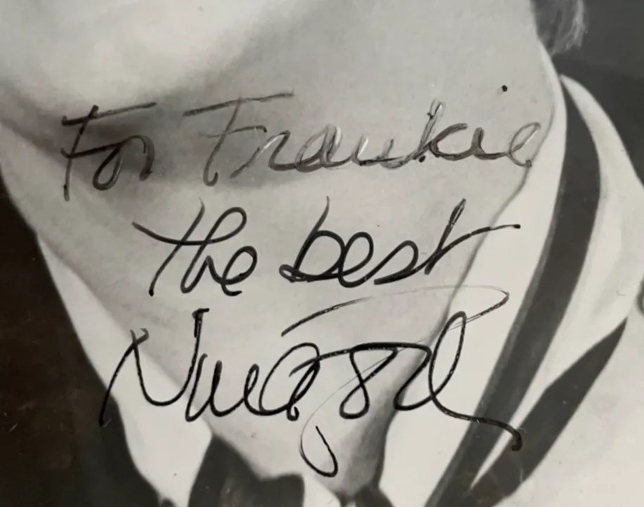 Nina Foch — Nina Foch Signed Autograph Signature 10x8 Glossy Photograph An American in Paris, изображение 2