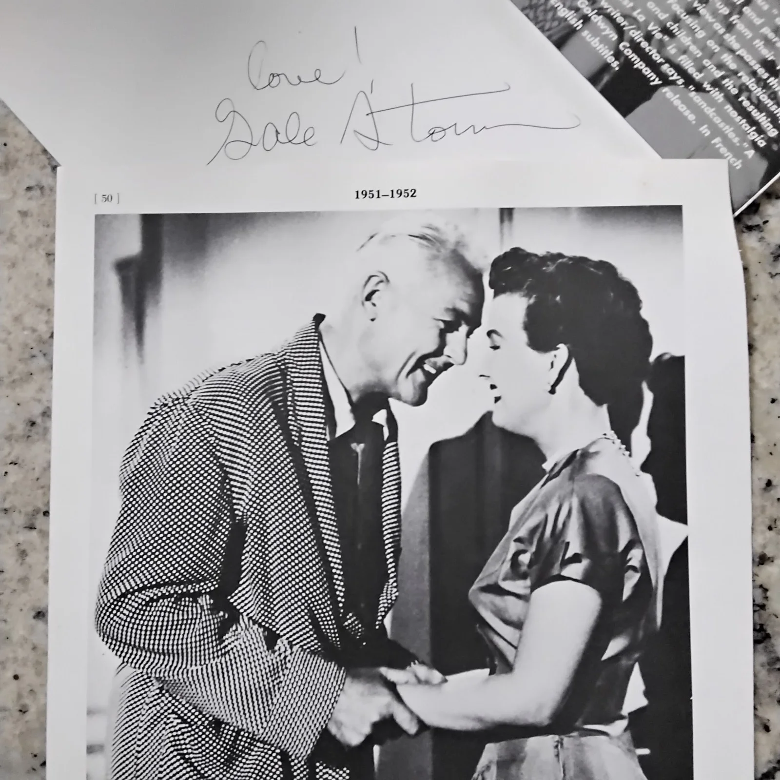 Gale Storm SIGNED 1990 Flyer TV Film Actress My Little Margie Revenge of Zombies, изображение 2