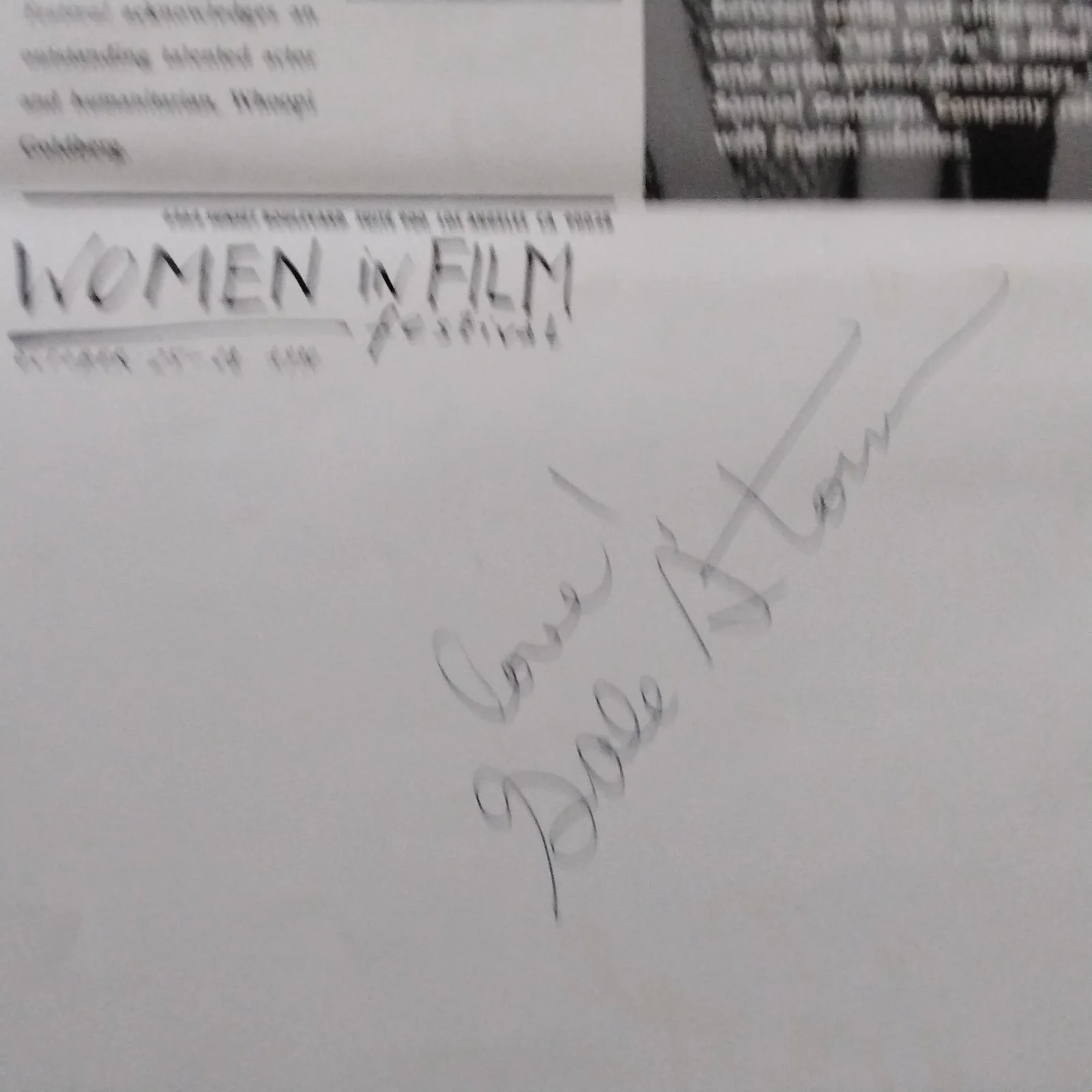 Gale Storm SIGNED 1990 Flyer TV Film Actress My Little Margie Revenge of Zombies, изображение 4