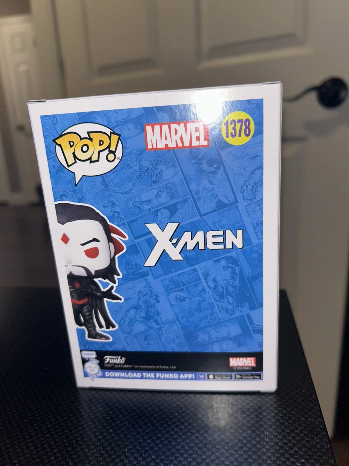X-men Mister Sinister Funko signed by Chris Britton OC COA, image 3