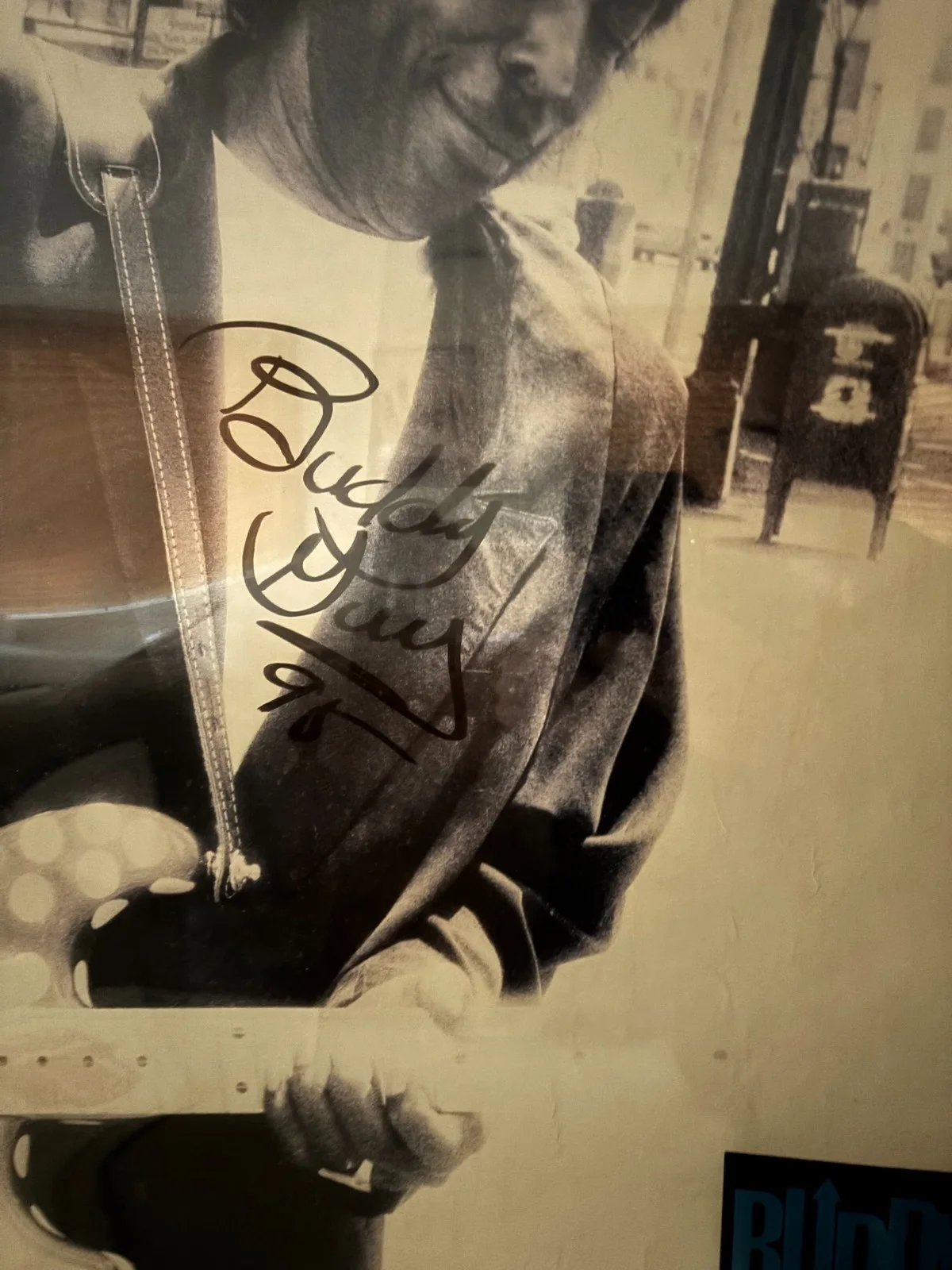 Buddy Guy Slippin' In Autographed 24"x36" Poster With Or Without A Frame, image 2
