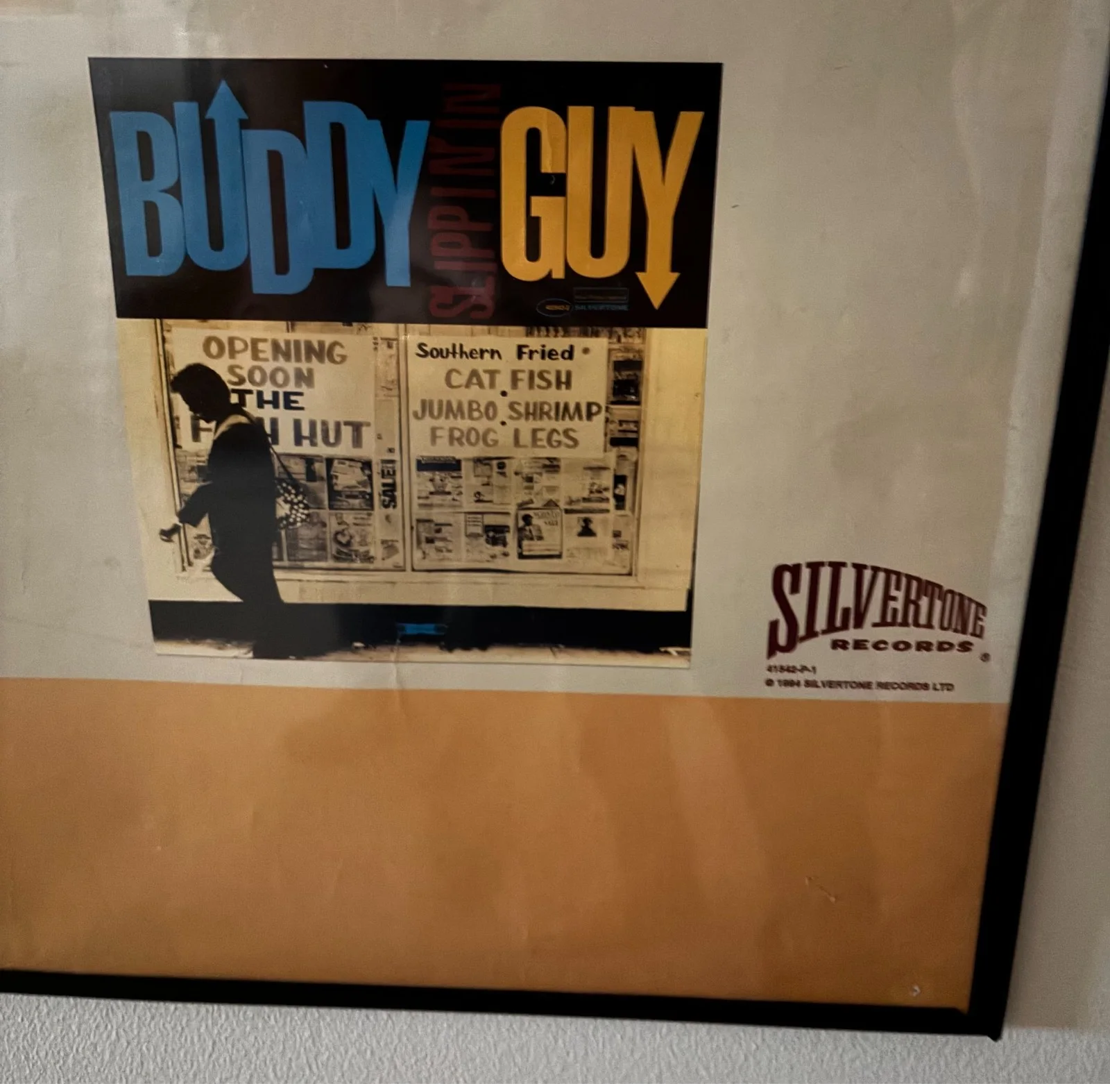 Buddy Guy Slippin' In Autographed 24"x36" Poster With Or Without A Frame, image 3