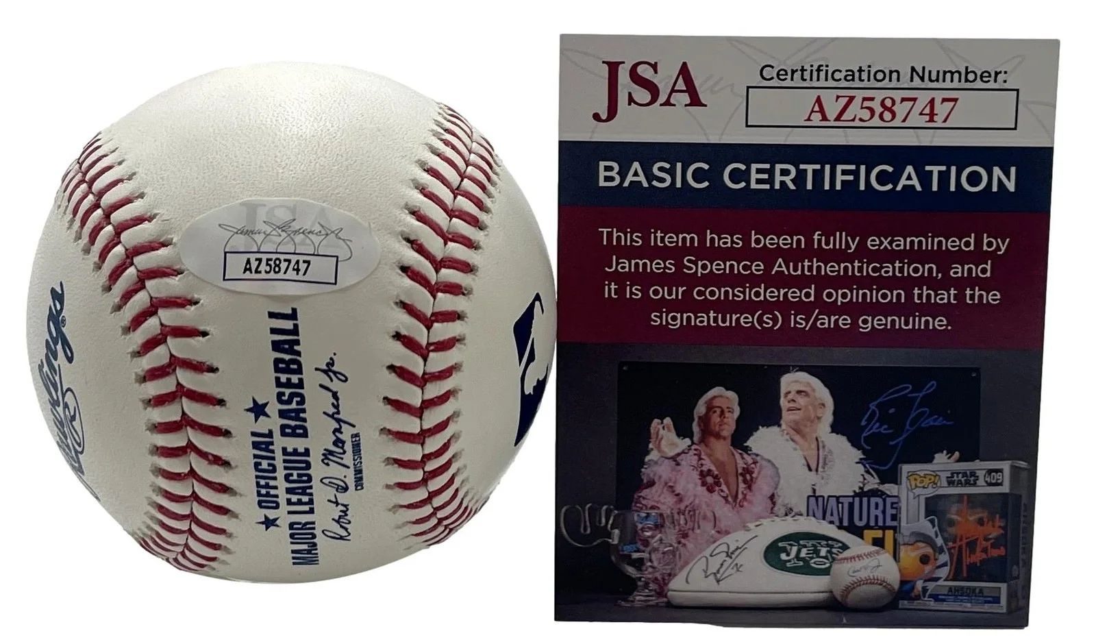 Paul Shaffer/Will Lee Signed OML Baseball World's Most Dangerous Band JSA 201194, изображение 4