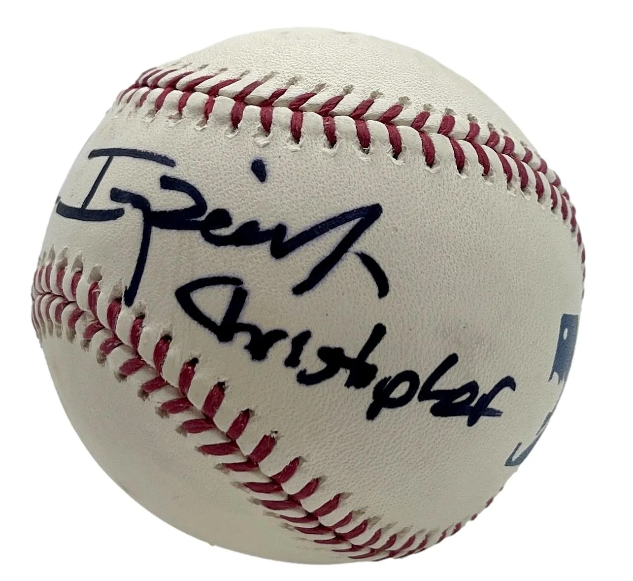 Michael Imperioli Signed/Inscribed OML Baseball "Christopher Soprano" JSA 201191, image 2