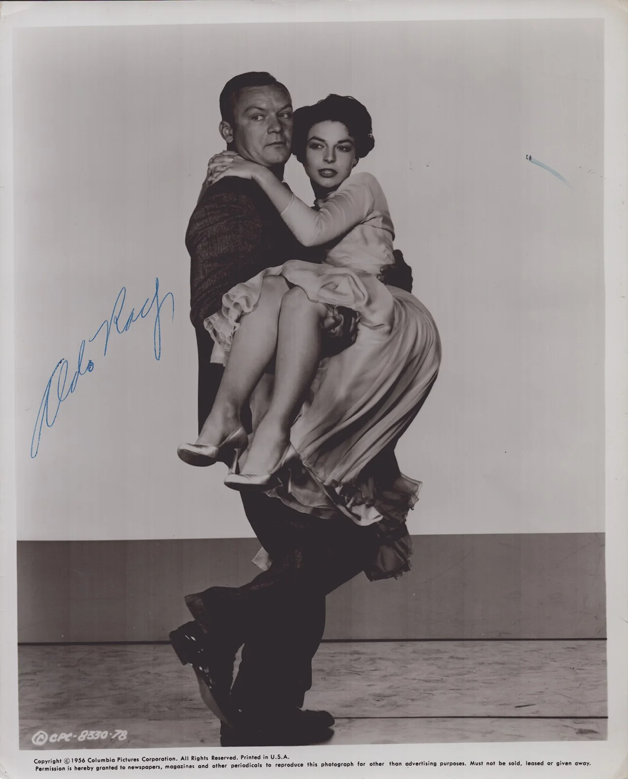 Aldo Ray — ALDO RAY - AUTOGRAPHED SIGNED PHOTOGRAPH