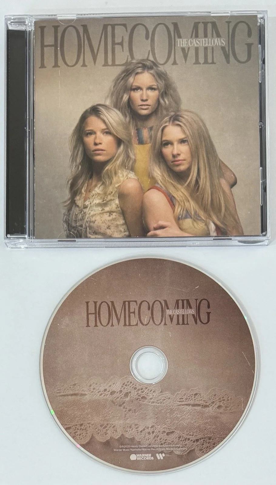 The Castellows FULL BAND SIGNED Homecoming Album Photo Card & CD BAS Beckett COA, изображение 4