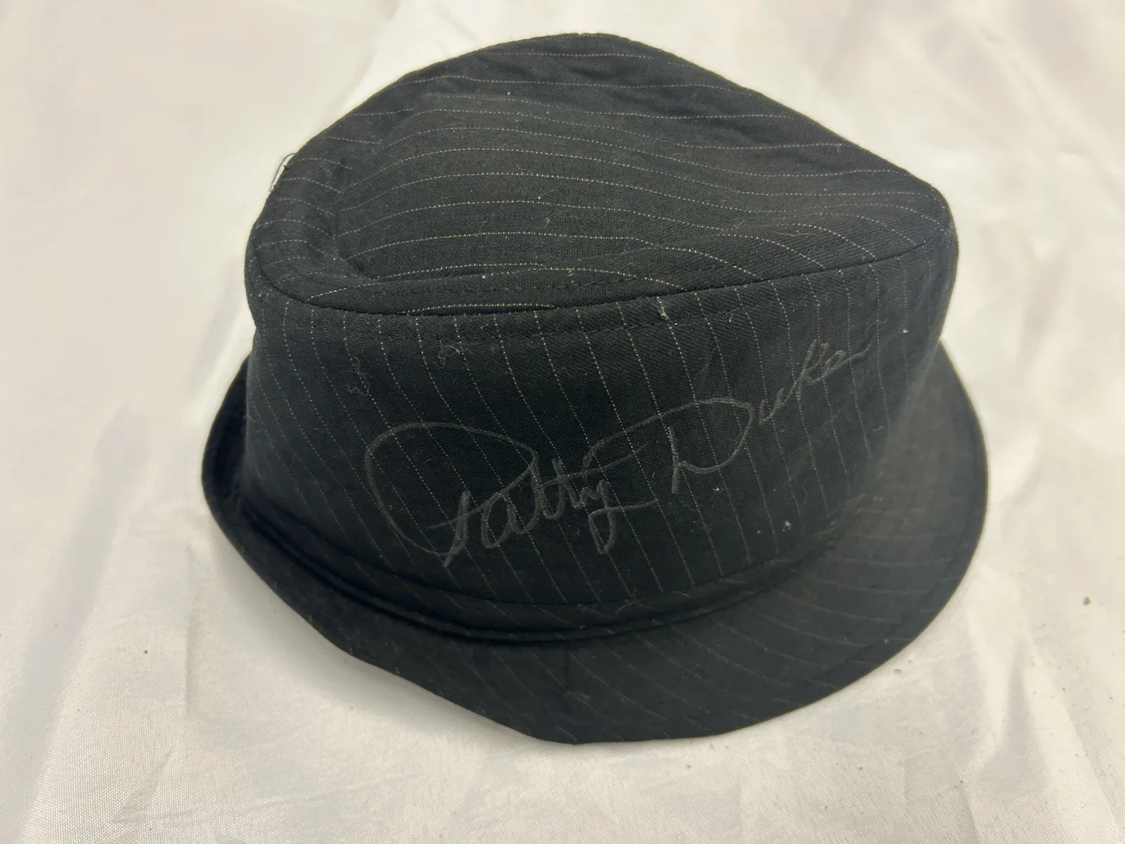 Patty Duke — PATTY DUKE Signed AUTOGRAPH Fedora Hat ￼RARE AUTO Actress Helen Keller