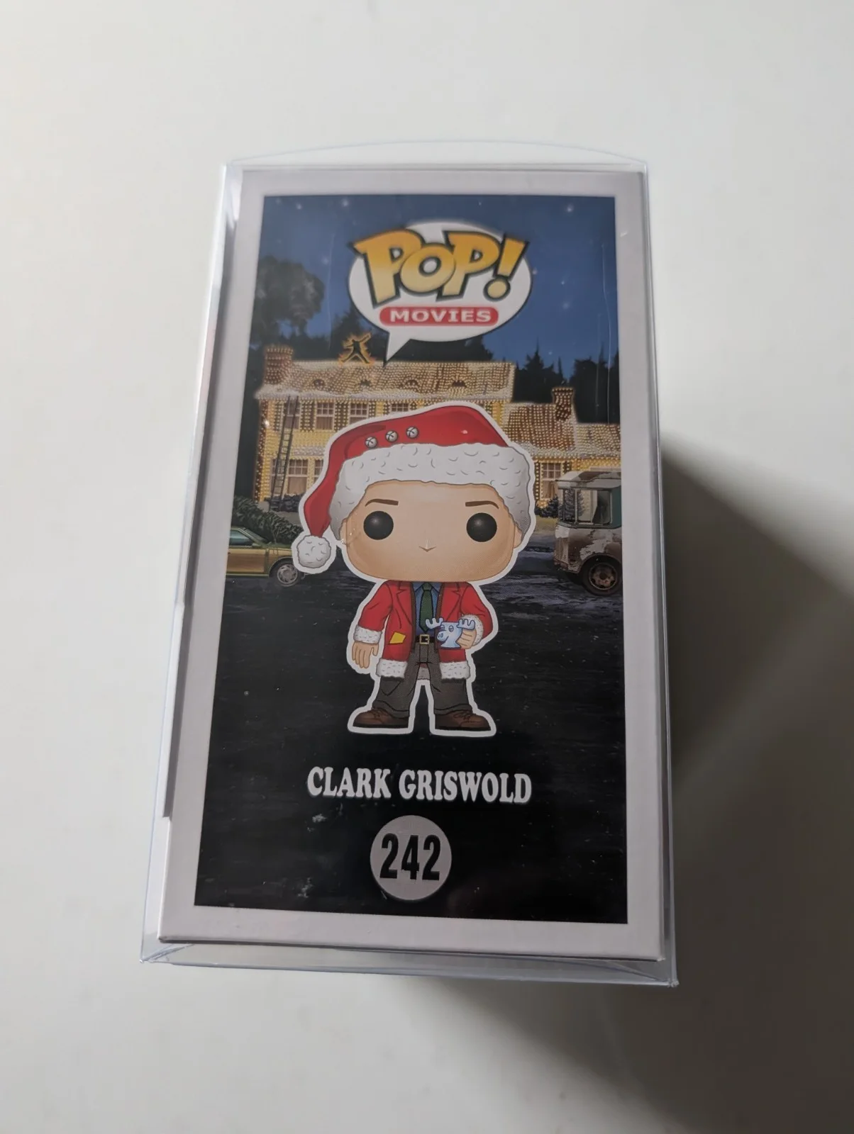 CHEVY CHASE — CHEVY CHASE CHRISTMAS VACATION CLARK GRISWOLD SIGNED FUNKO JSA RED INK +PROTECTO, изображение 2