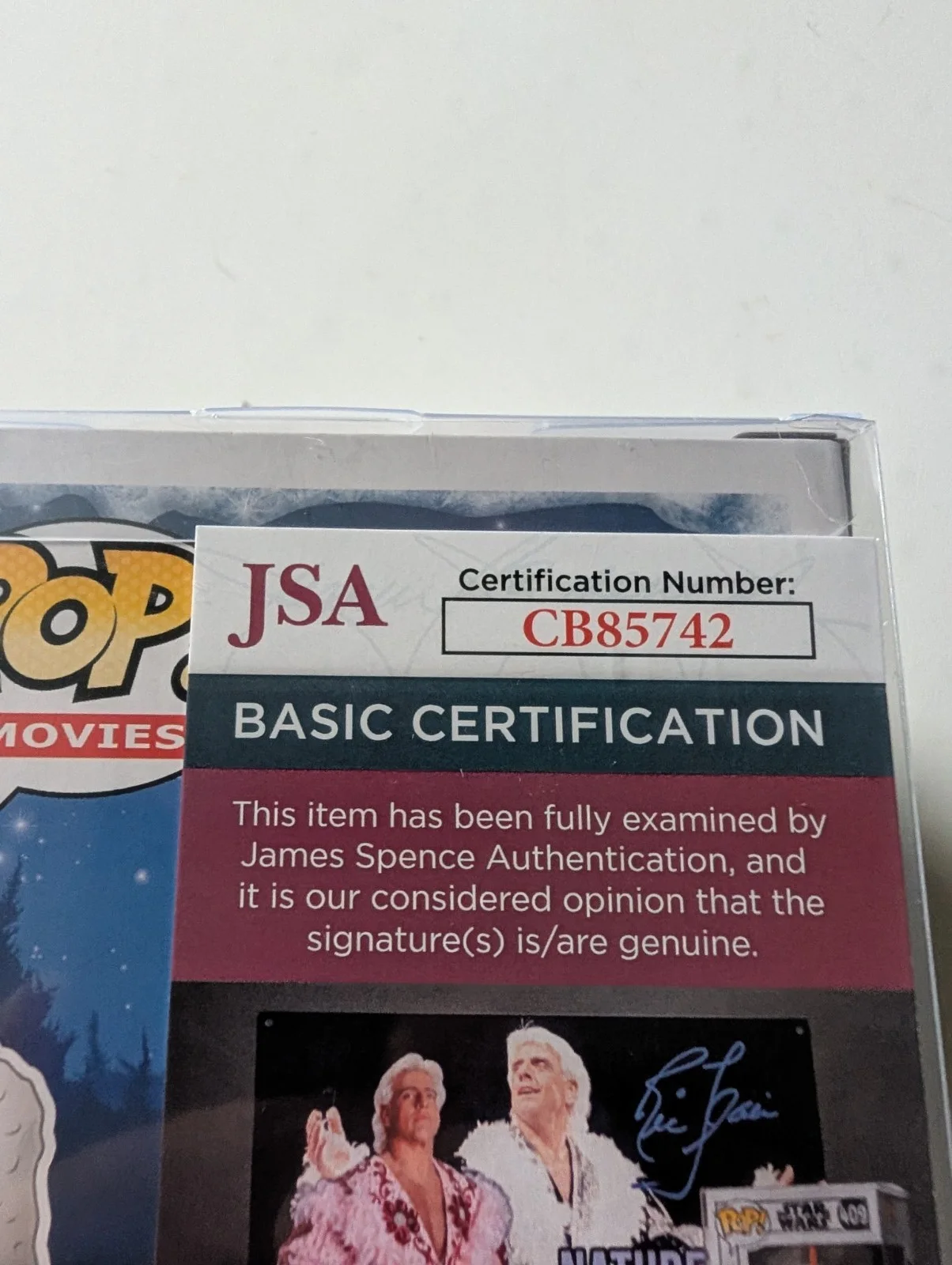 CHEVY CHASE — CHEVY CHASE CHRISTMAS VACATION CLARK GRISWOLD SIGNED FUNKO JSA RED INK +PROTECTO, изображение 4
