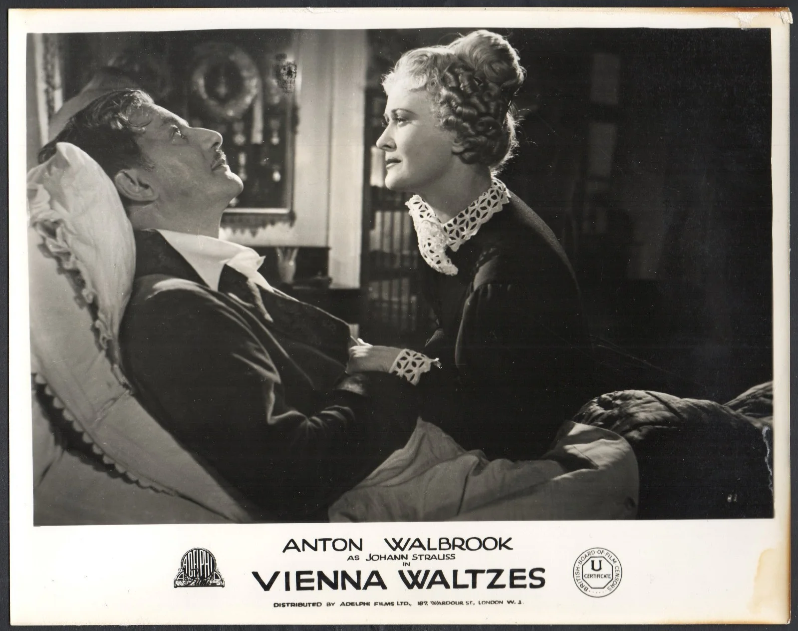 VIENNA WALTZES 1951 Anton Walbrook JOHANN STRAUSS 5 10x8 LOBBY CARDS, изображение 2