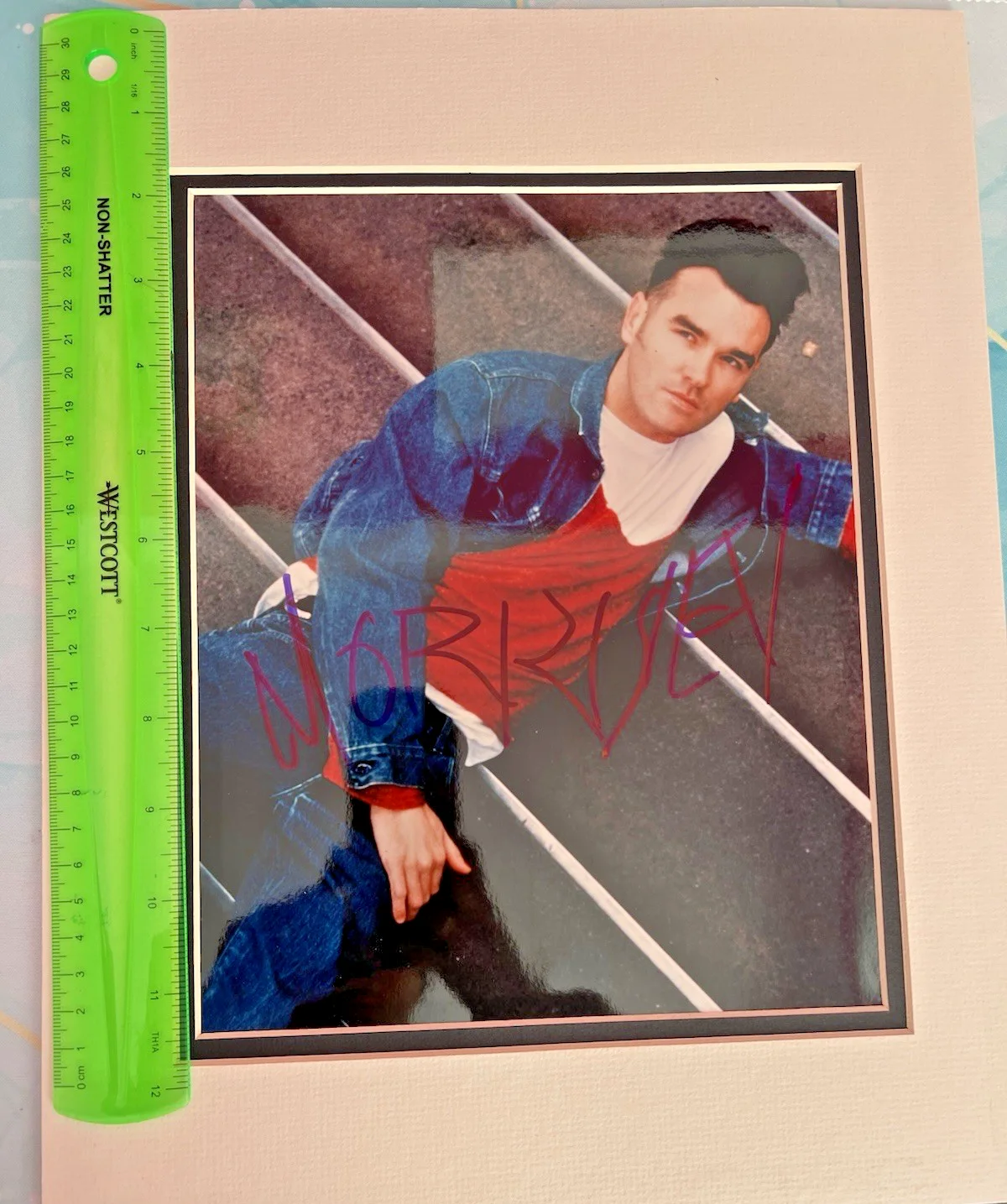 MORRISSEY signed autographed PHOTO THE SMITHS, image 4